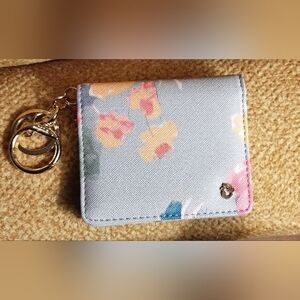 Spartina 449 Floral Key & Card Holder - Pink, Orange, Blue